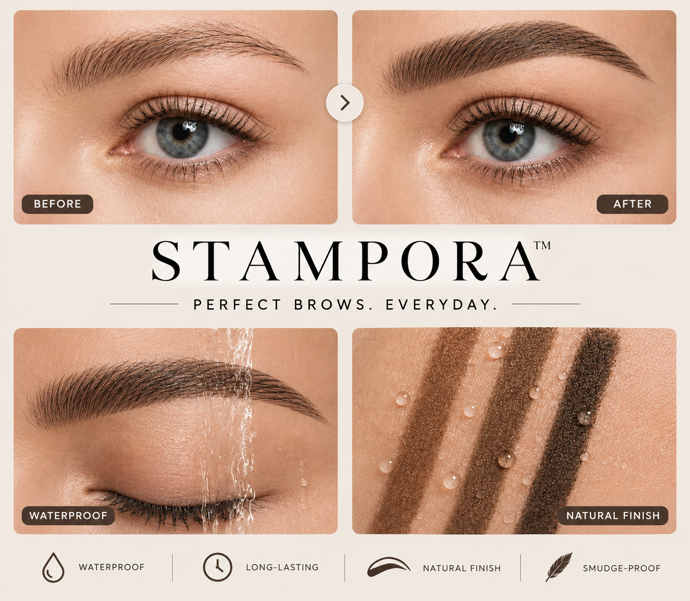 Stampora Brow Powder Stamp