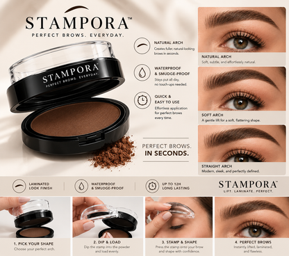Stampora Brow Powder Stamp